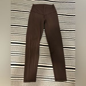 aerie brown leggings size medium